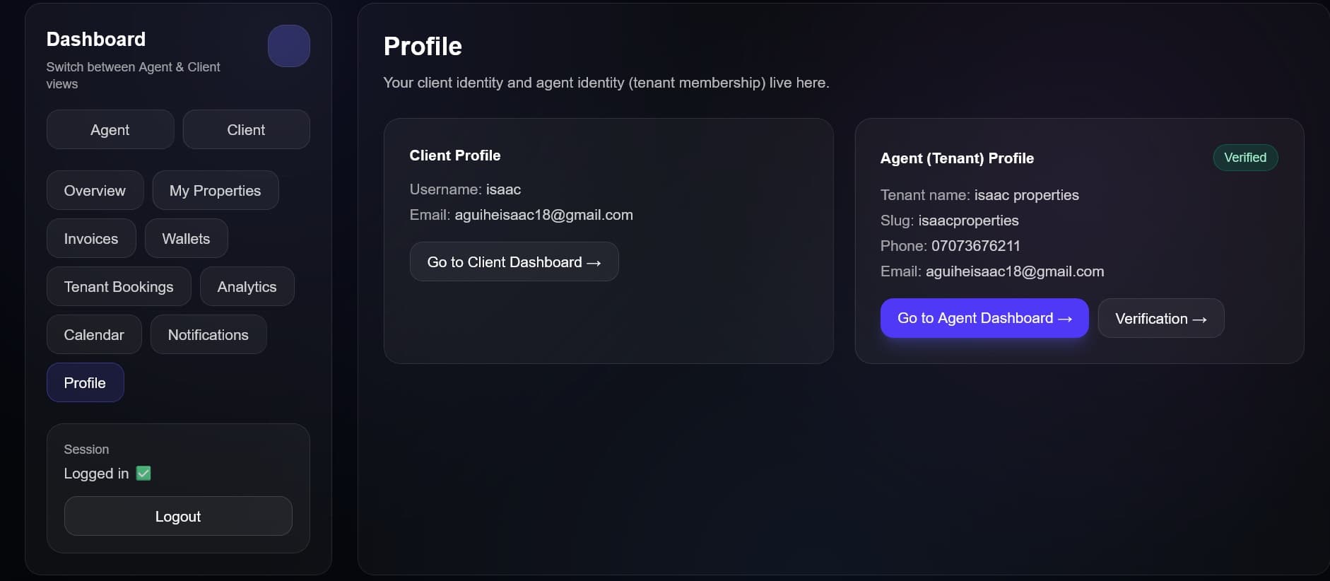 A public page clients trust